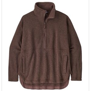 Patagonia Women's Better Sweater Dulse Mauve Oversized Pullover